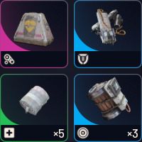 PVP Bundle: 20 survivor + 20 Medium Shield + 60 Trigger Nade + 100 Herbal